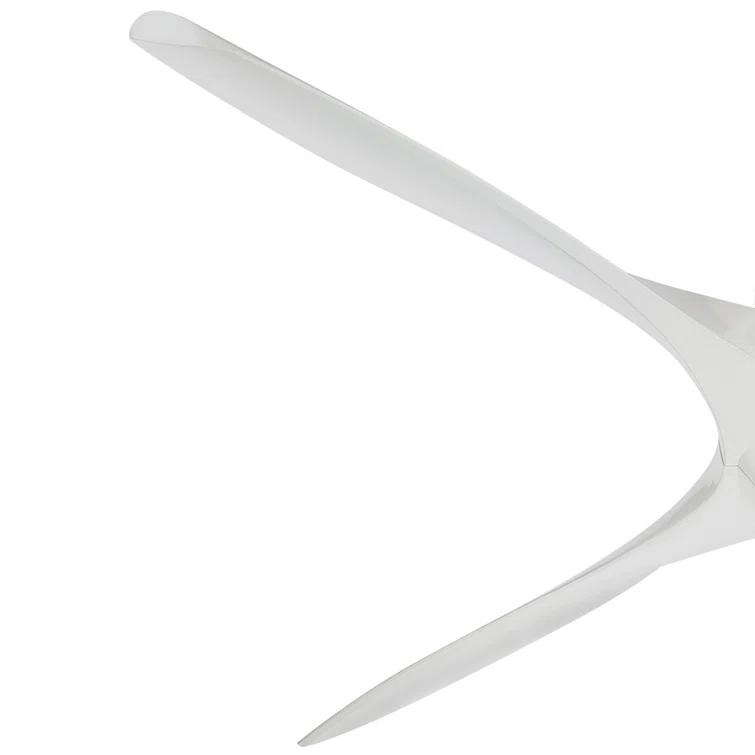 60" 3 - Blade Propeller Ceiling Fan with Remote Control