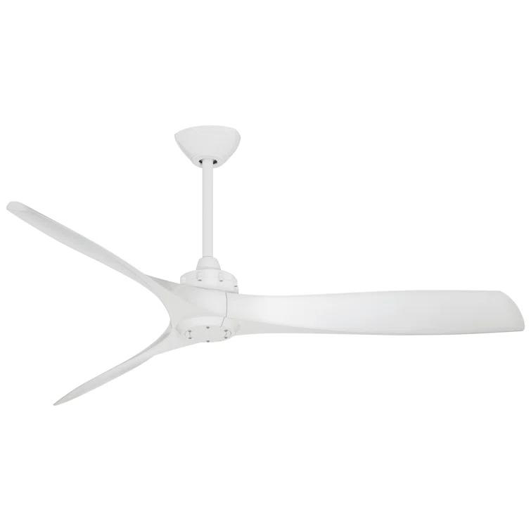 60" 3 - Blade Propeller Ceiling Fan with Remote Control