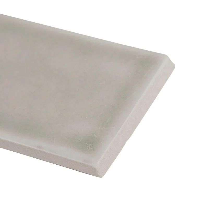 Glazed Handcrafted 4" x 12" Glossy Ceramic Subway Tile