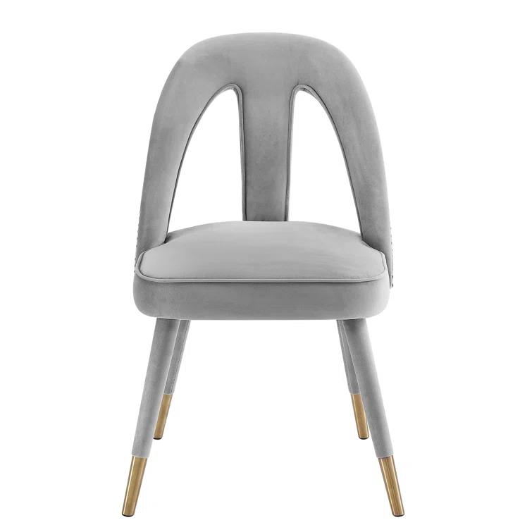 Petra 19.3'' H Velvet Upholstered Side Chair