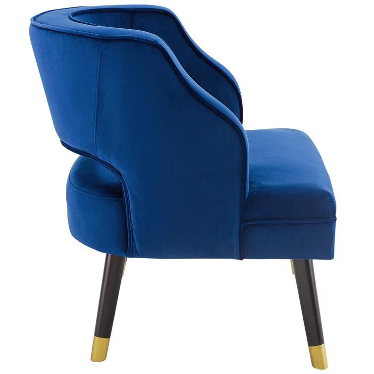 Carson Carrington Taktsberget Velvet Armchair by Modway