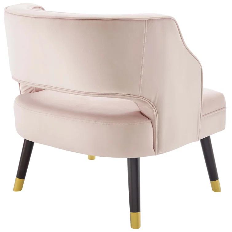 Carson Carrington Taktsberget Velvet Armchair by Modway