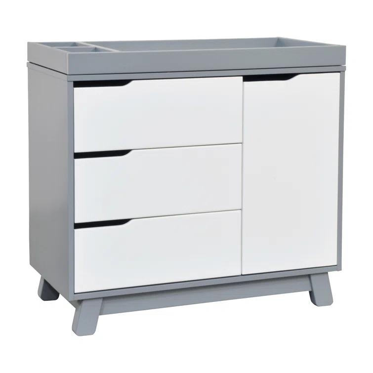 Hudson 3-Drawer Changer Dresser with Removable Changing Tray