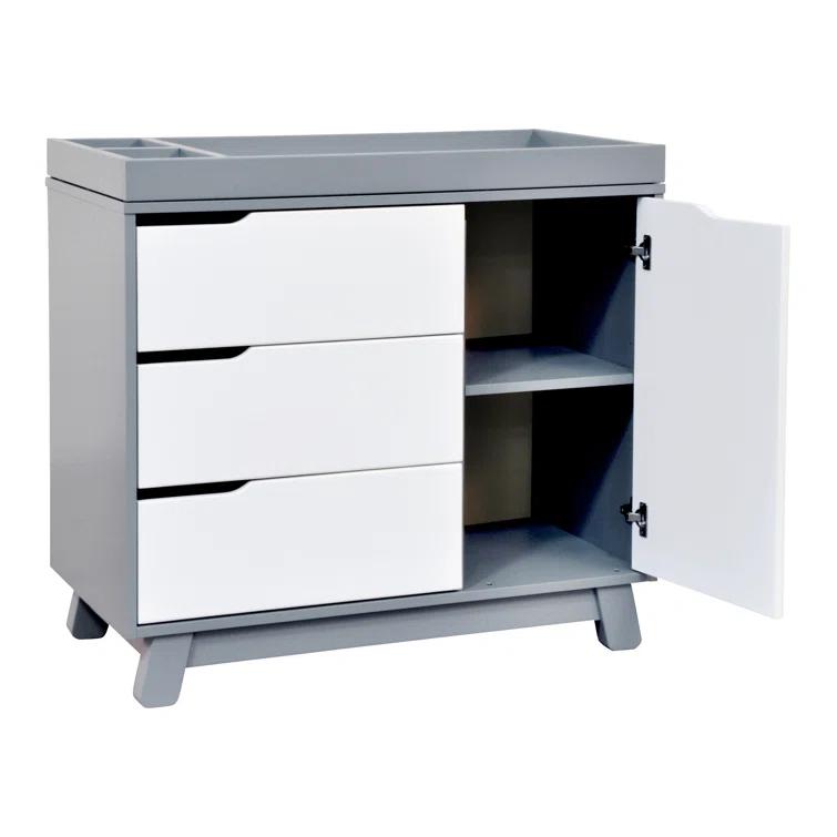 Hudson 3-Drawer Changer Dresser with Removable Changing Tray