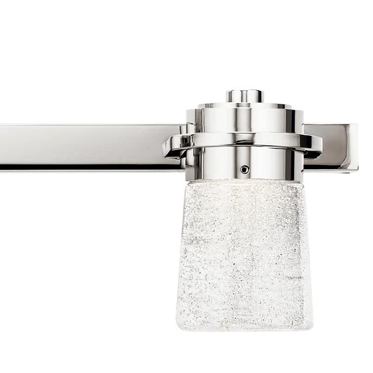 Elan 85070PN Vada Vanity, 3-Light LED 57 Total Watts, Polished Nickel
