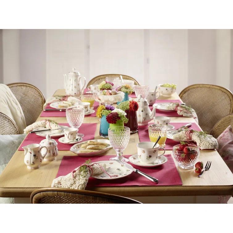 Villeroy & Boch Boston Colored Lead Free Crystal Goblet Set