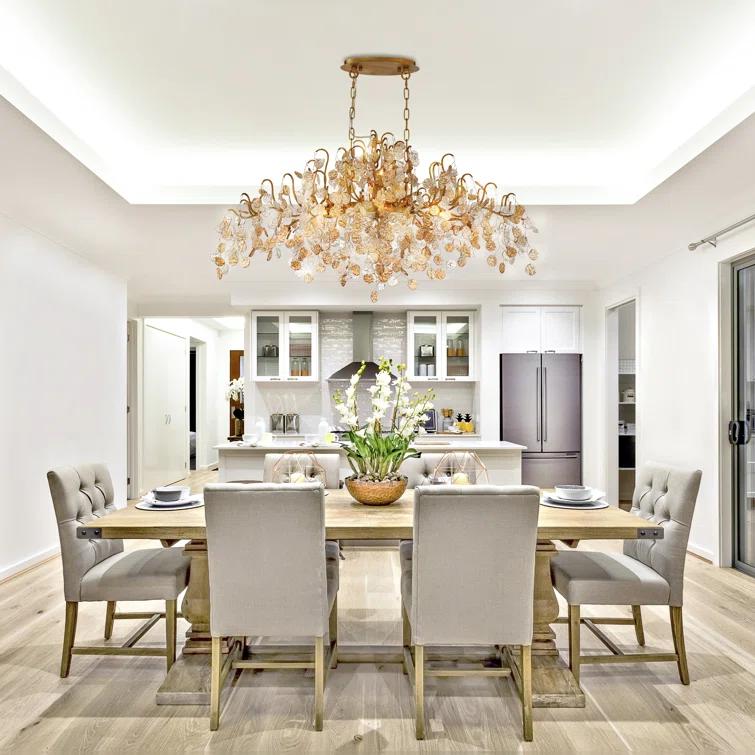 Campobasso 10 - Light Dimmable Geometric Chandelier