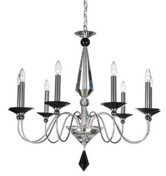 Jasmine 9 - Light Glass Classic / Traditional Chandelier