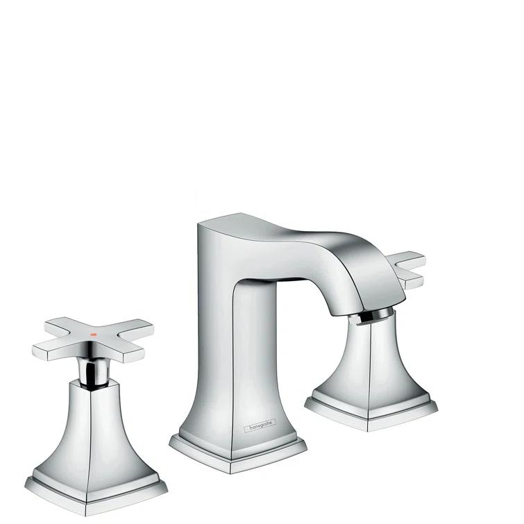 Metropol Classic Widespread Bathroom Faucet with Drain Assembly