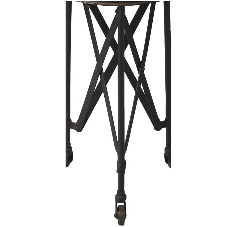 Butler Specialty Metalworks Round Iron Accent Table In Black