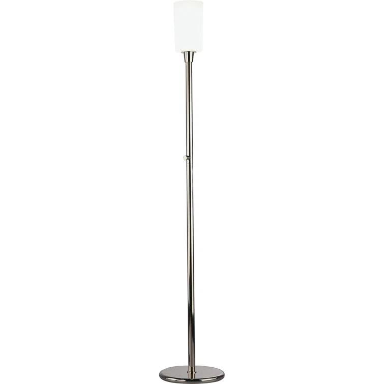 Robert Abbey Nina 70.5'' Polished Nickel Traditional Floor Lamp