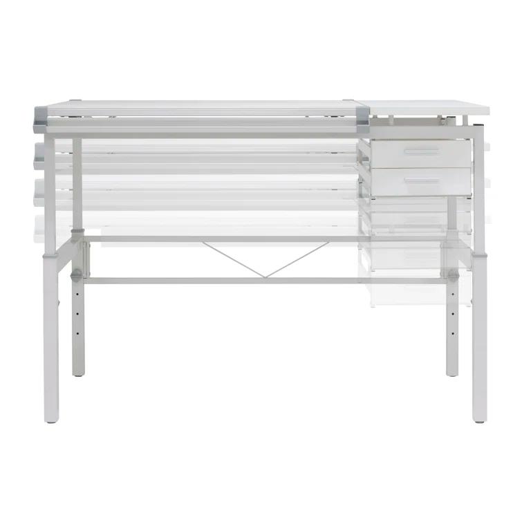 Inbox Zero Cowie Height Adjustable Drafting Table