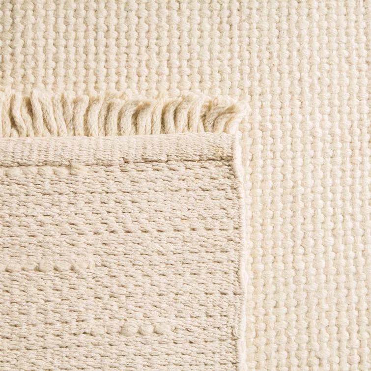 Handmade Tufted Wool Stripe Rectangular 6' x 9' Rug