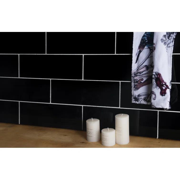 Premium 4" x 12" Glass Subway Tile