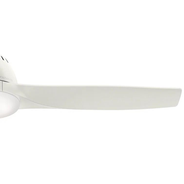 Casablanca Fan 52" Wisp 3 - Blade LED Standard Ceiling Fan with Remote Control and Light Kit Included