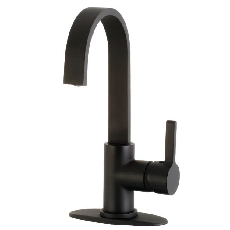 Kingston Brass Continental Single-Handle 1-Hole Deck Mount Bar Faucet