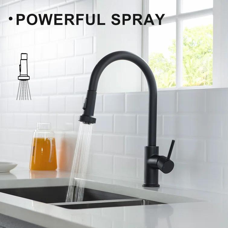 KIBI Casa Pull Down Kitchen Faucet