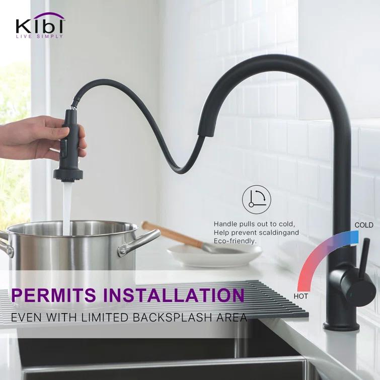 KIBI Casa Pull Down Kitchen Faucet