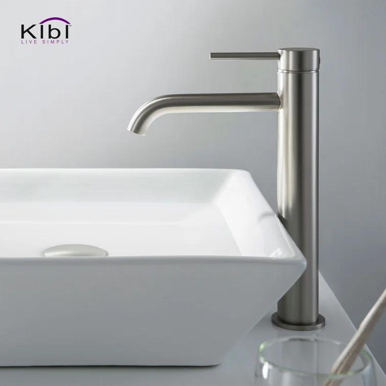 Circular Vessel Sink Faucet Single-handle Bathroom Faucet