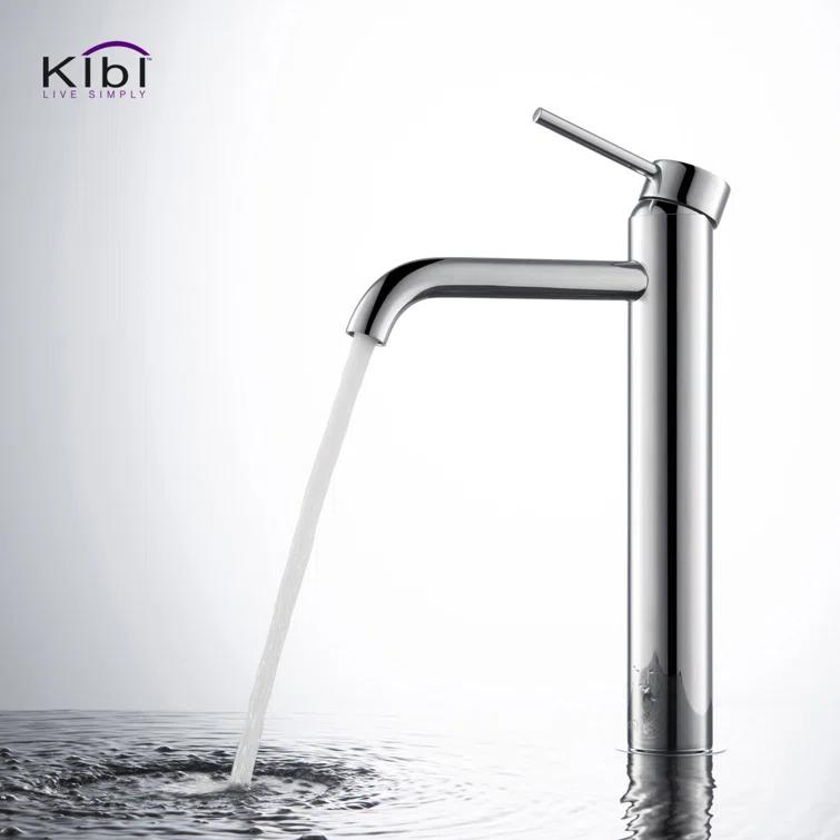 Circular Vessel Sink Faucet Single-handle Bathroom Faucet