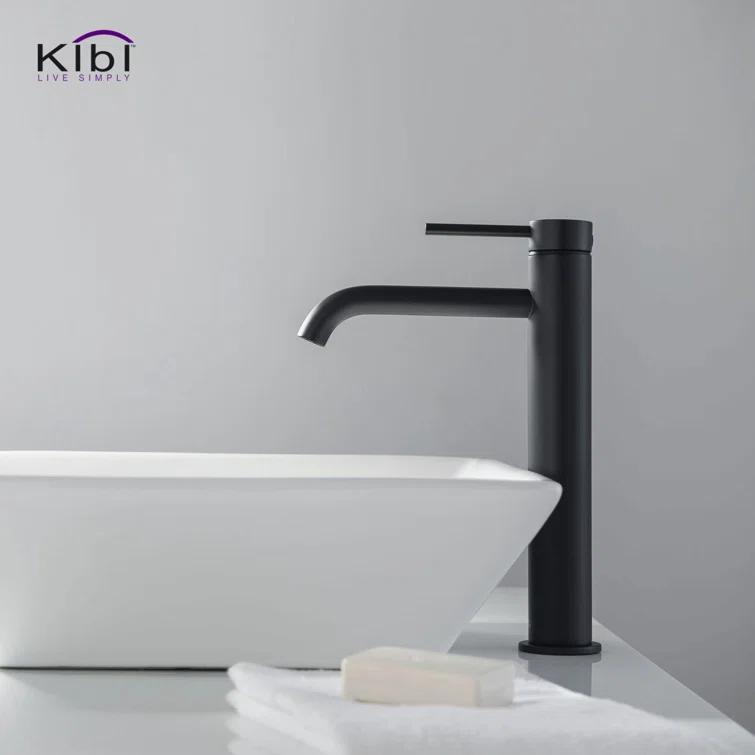 Circular Vessel Sink Faucet Single-handle Bathroom Faucet