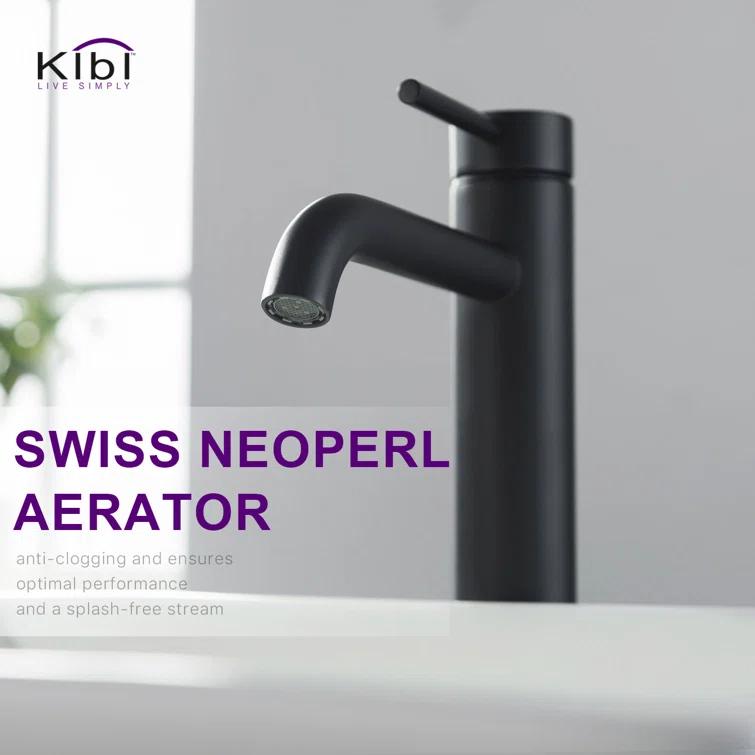 Circular Vessel Sink Faucet Single-handle Bathroom Faucet