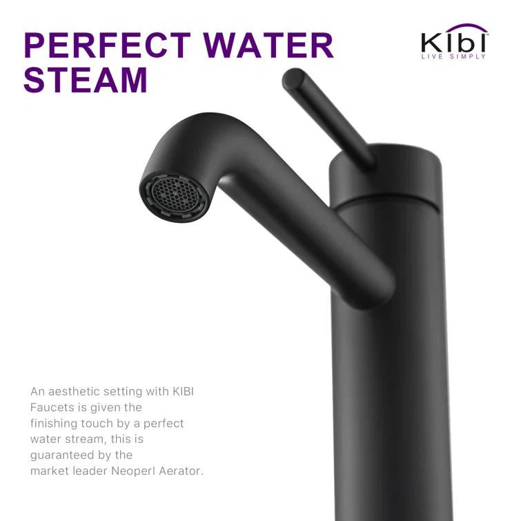 Circular Vessel Sink Faucet Single-handle Bathroom Faucet