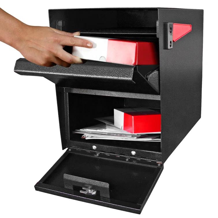 Package Master Locking Post Mounted Mailbox