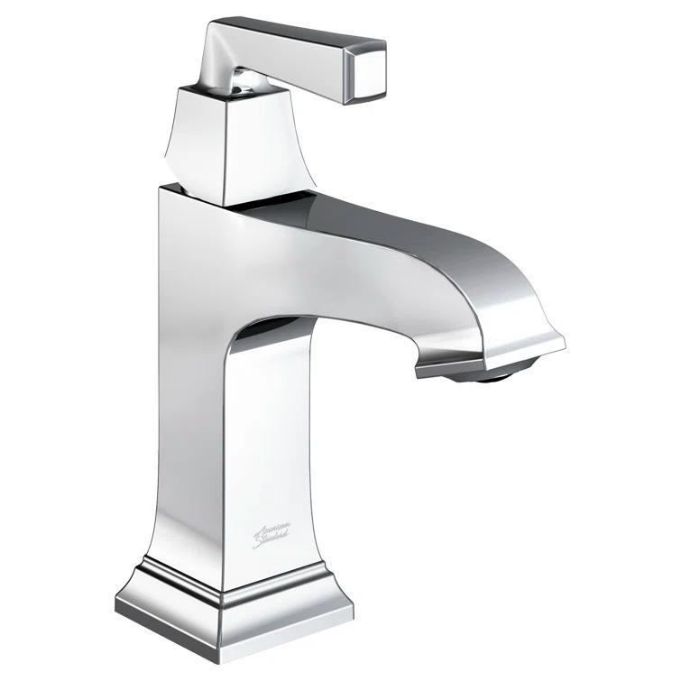 Town Square S Single-Hole Single-handle Bathroom Faucet with Drain Assembly