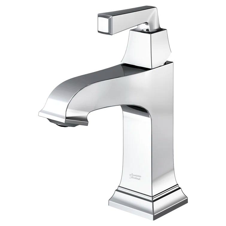 Town Square S Single-Hole Single-handle Bathroom Faucet with Drain Assembly