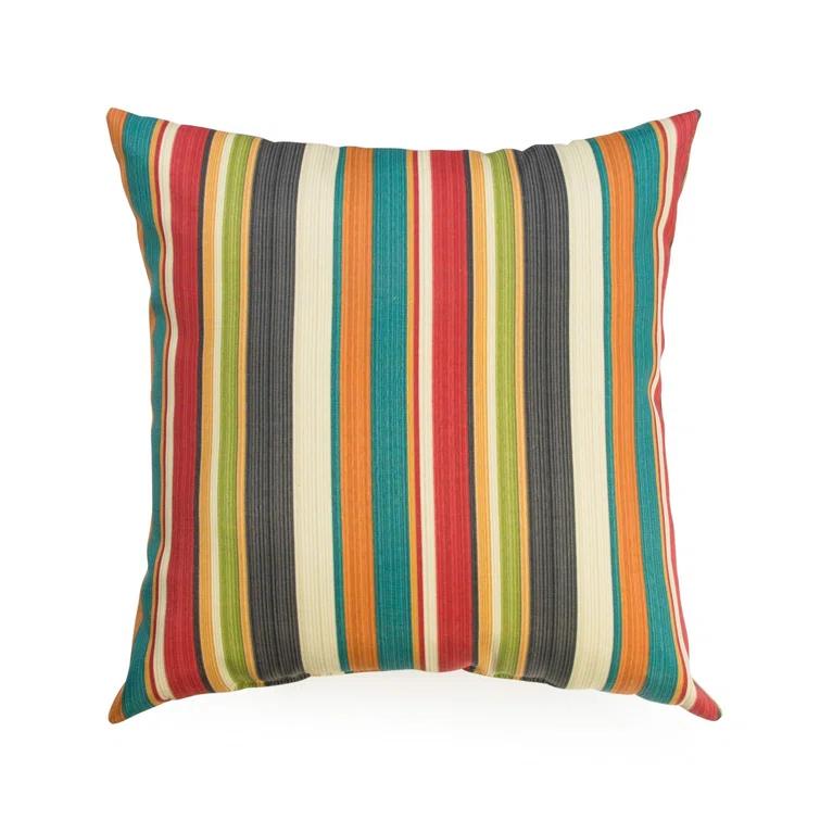 Indoor/Outdoor Reversible Throw Pillow