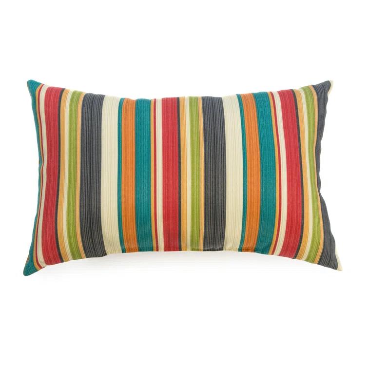 Indoor/Outdoor Reversible Throw Pillow