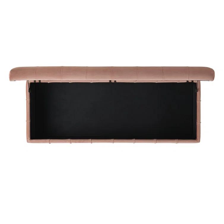 Gloria Velvet Ottoman