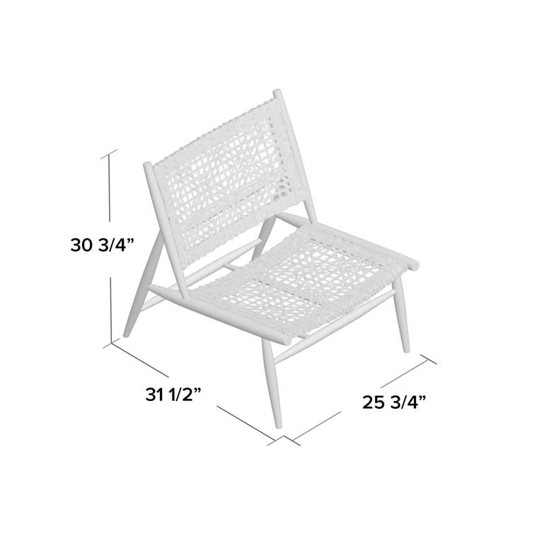 Kazbah Genuine Leather Side Chair