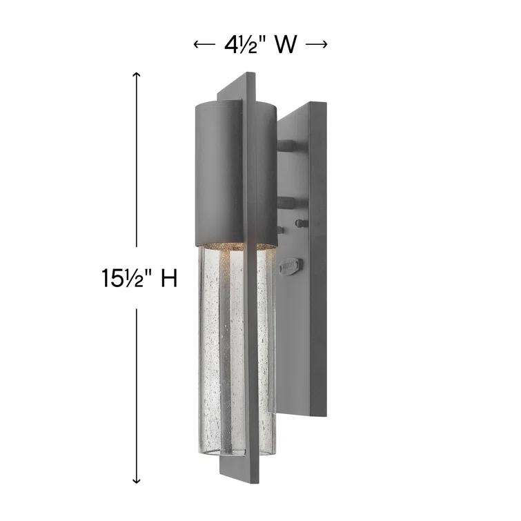 Shelter 1-Light Outdoor Sconce