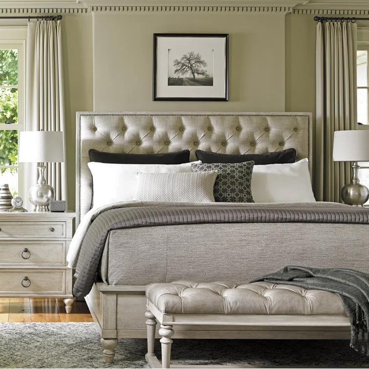 Oyster Bay Sag Harbor Tufted Upholstered Bed