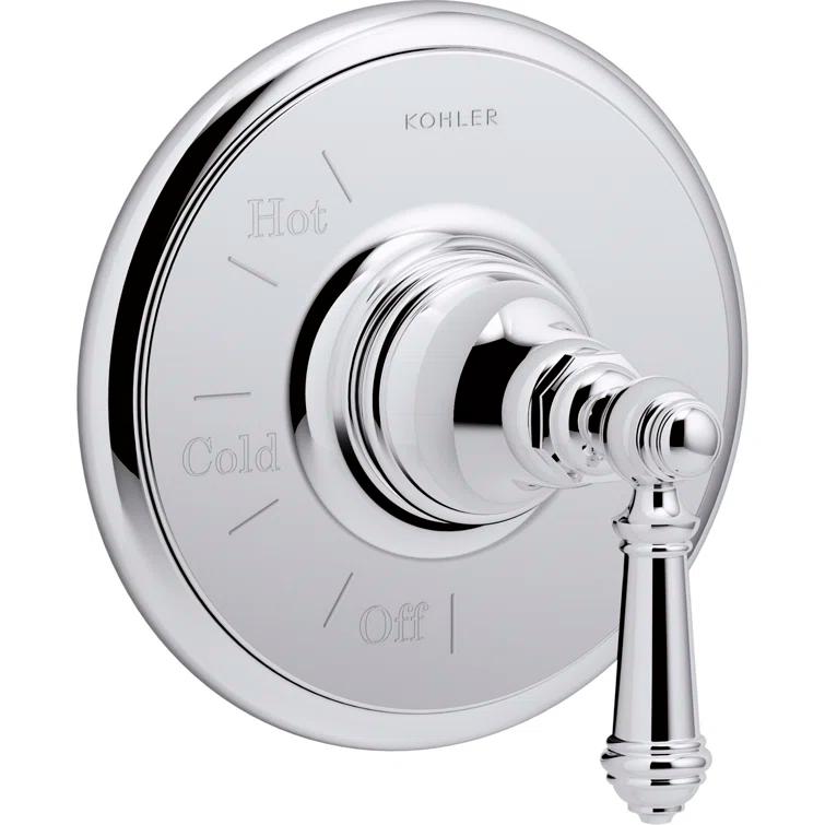 Kohler Artifacts Rite-Temp Valve Trim with Lever Handle