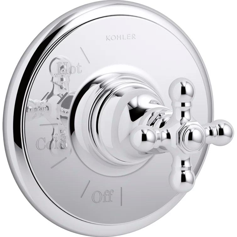 Artifacts® Rite-Temp® Valve Trim with Cross Handle