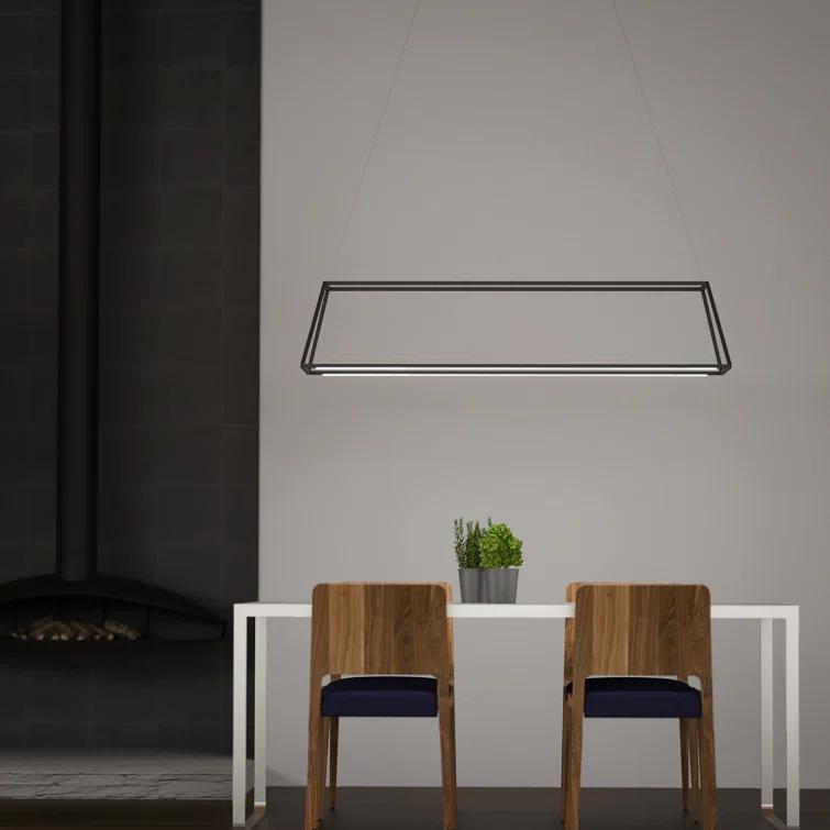 Z-Bar 4 - Light LED Single Pendant