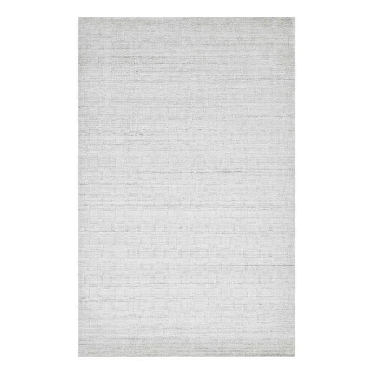 Brena Hand-Loomed Wool-Blend Rug - Ivory / 2'6" x 10'