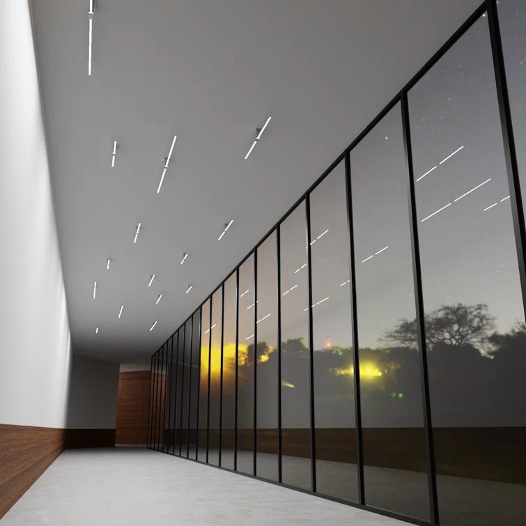 Z-Bar Aluminum LED Armed Sconce