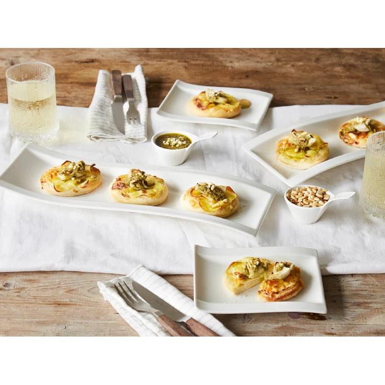 Villeroy & Boch Villeroy & Boch New Wave 5 Piece Antipasti Divided Serving Dish Set