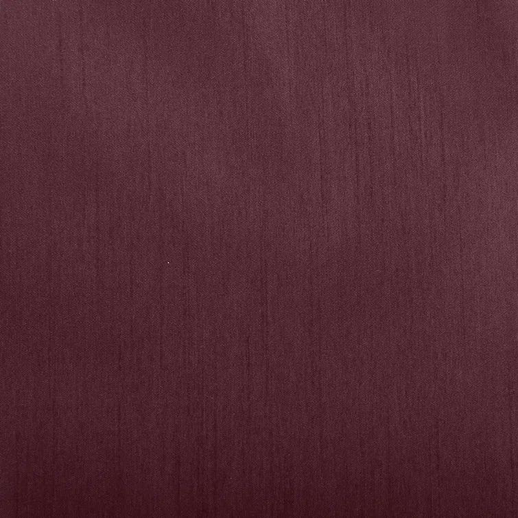 Faux Dupioni Silk Thermal Extreme 100% Blackout Back Tab Curtain Panel