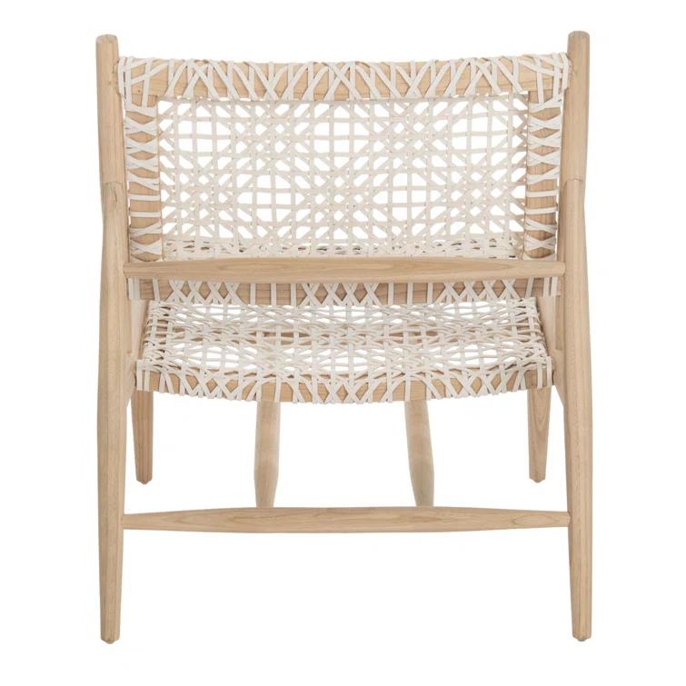 Kazbah Genuine Leather Side Chair