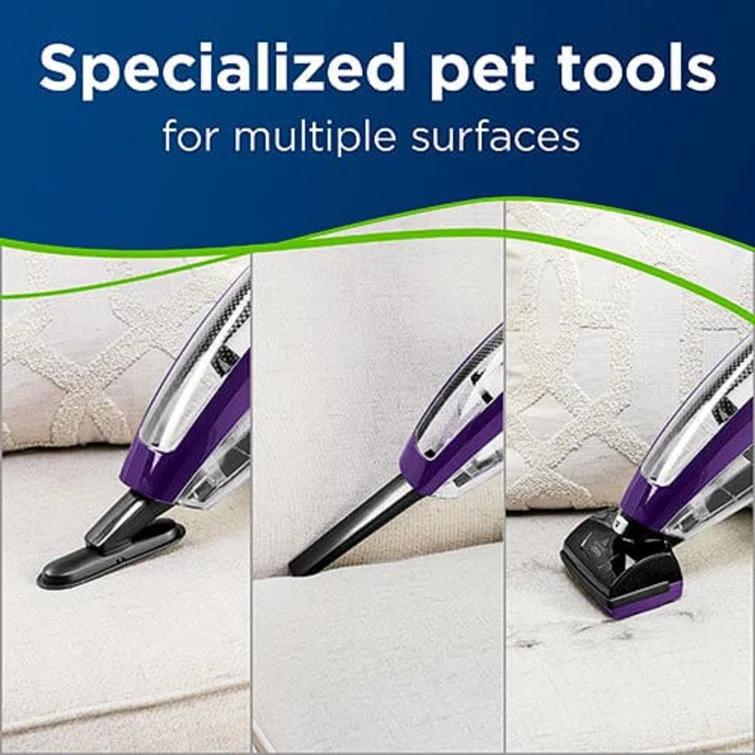BISSELL Lithium Ion Bagless Handheld Vacuum, Purple, 2390