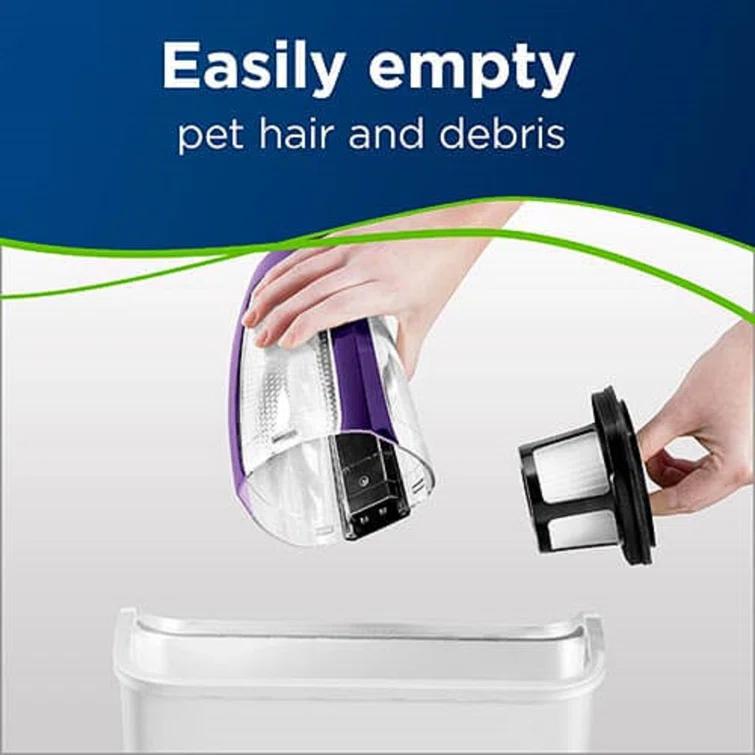 BISSELL Lithium Ion Bagless Handheld Vacuum, Purple, 2390