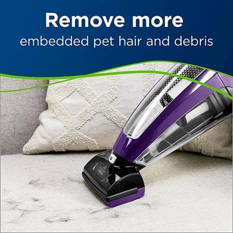 BISSELL Lithium Ion Bagless Handheld Vacuum, Purple, 2390