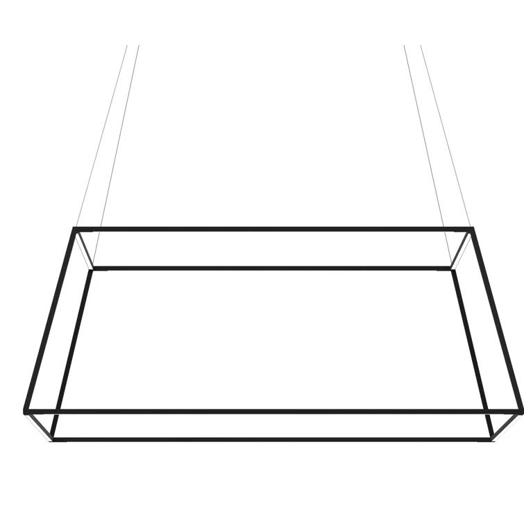 Z-Bar 4 - Light LED Single Pendant