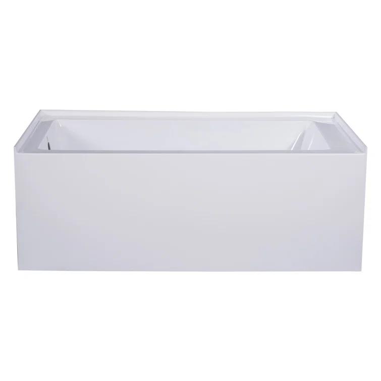 Apron Soaking Acrylic Bathtub