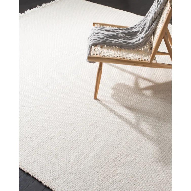 Lauren Ralph Lauren Lauren Ralph Lauren Hand Loomed Wool/Cotton Solid Color Rug in Beige